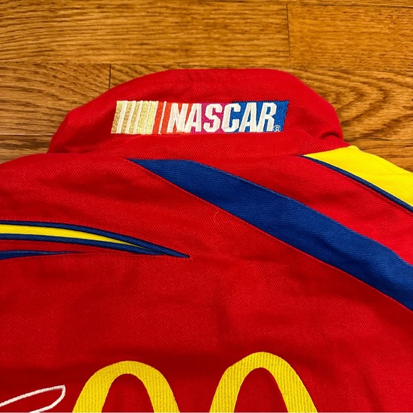 Vintage Rare McDonald’s Bill Elliot #94 nascar racing men’s jacket size large - Picture 6 of 8